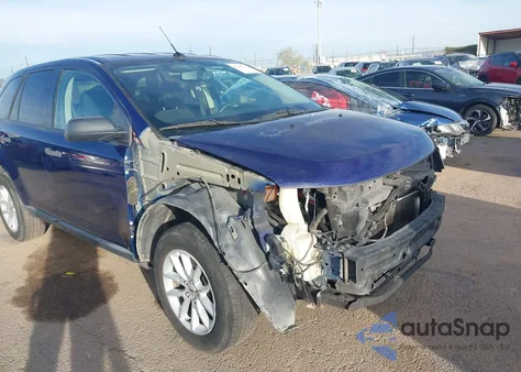 2013 Ford Edge Se from USA, damaged, VIN 2FMDK3GC3DBC41337